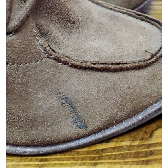 Gianni Bini Brown Leather Fringe Pointy Ankle Western Boots Booties Size 9.5 - Picture 7 of 12